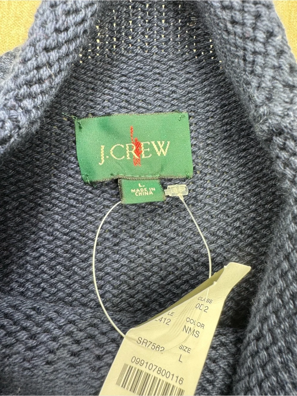 1988 J. Crew Rollneck Sweater in Cotton Rugby Stripe - Picture 5 of 5